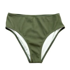 NWT Cupshe Ribbed Bikini Swimsuit Bottom Medium